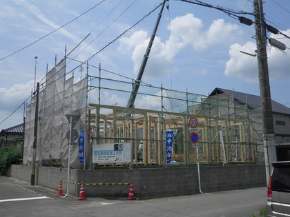 K様邸新築工事 建て方