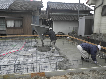 R様事務所工事 基礎工事中!