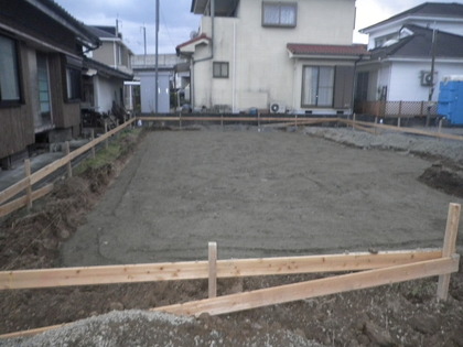 R様事務所工事 地業工事中!