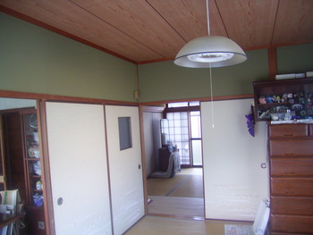 薩摩川内市上川内のＫ邸のリフォームが始まりました。