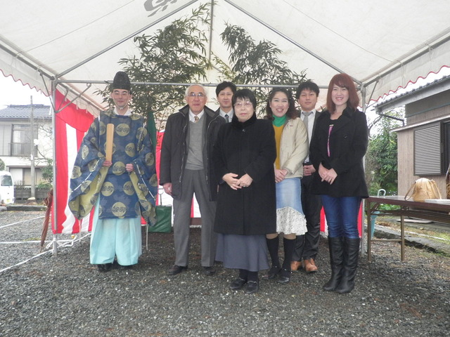 R様事務所工事 地鎮祭