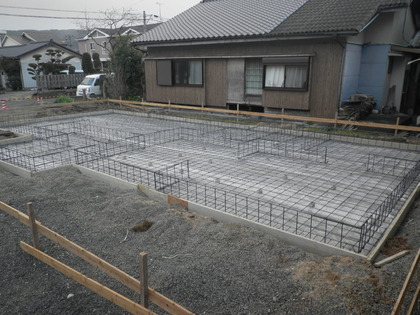 R様事務所工事 基礎工事中!