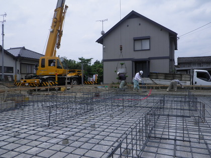 K様邸基礎工事 その2