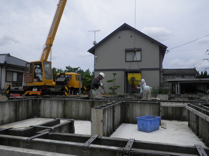K様邸基礎工事 その3