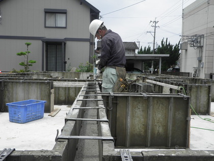 K様邸基礎工事 その3