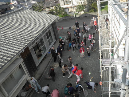 R様事務所工事 棟上げ☆