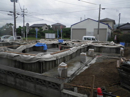 K様邸基礎工事 その3