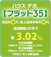 フラット３５　平成21年２月の金利