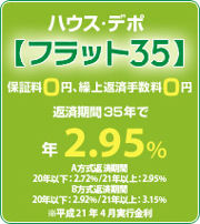 フラット３５　平成21年４月の金利