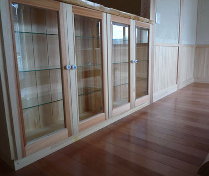 職人が造った建具です。