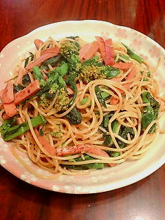 菜の花パスタ