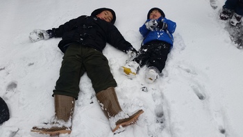 鹿児島にも雪が降った！！