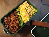 男子高校生弁当