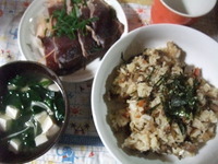 ほうれん草のお吸い物