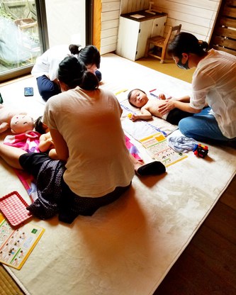 先日のベビーマッサージ&ランチ会❤ 先日のベビーマッサージ&ランチ会❤