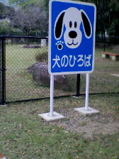 高速SAのドッグラン