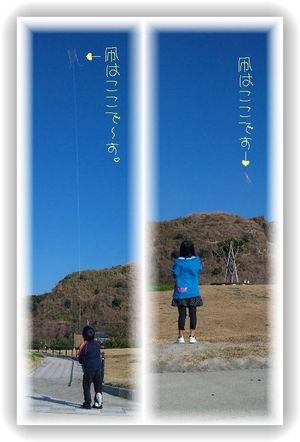 ぐにゃぐにゃ凧