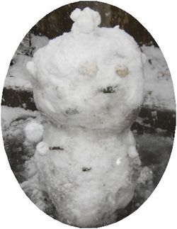 雪遊び