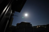 お月見　なう