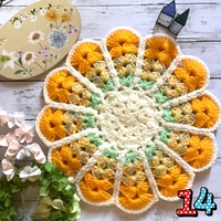 お花の円座♪菜の花畑 2021/02/25 12:15:00