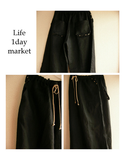 ブラックリネンで・・・++Life