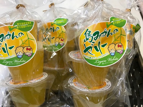 長島産の島みかんゼリー