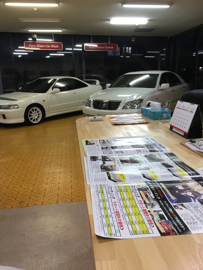 洗車工房鹿屋店、車内もボディもスッキリ^_^