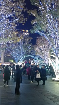 クリスマスイルミネーション 2015/12/06 09:30:01