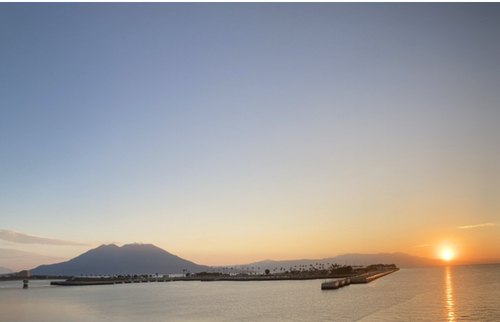 初日の出☆桜島(^^)