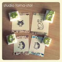 明日はHana*Lima♪新作はんこありますよ。