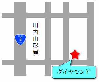 ダイヤモンド所在地 ダイヤモンド所在地