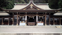 鹿児島県護国神社にて 2016/03/06 18:05:02