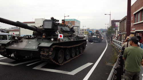 自衛隊パレード 自衛隊パレード