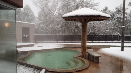 雪の露天風呂 雪の露天風呂