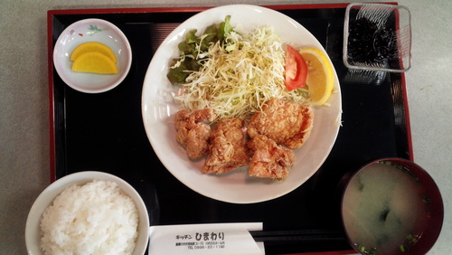 唐揚げ定食 唐揚げ定食