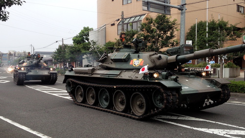 パレード見学 パレード見学