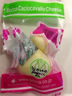 ひょうたん型チーズ カチョカヴァッロを食す