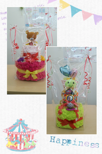 リラックマ・Ｓａｓｓｙ★おむつケーキ★ 2014/05/31 18:57:46