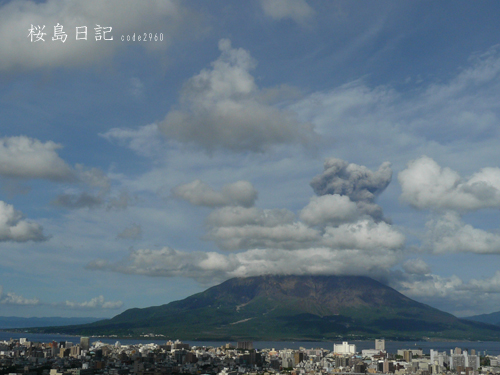 2008/7/5の桜島