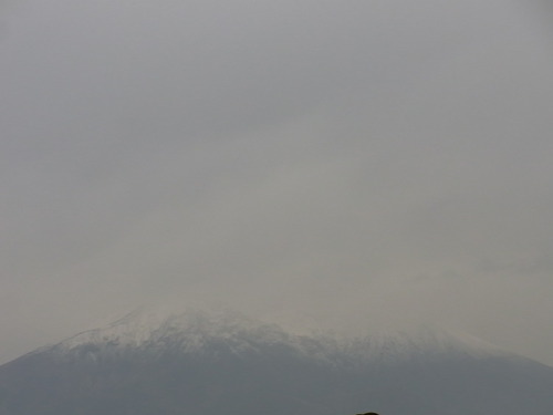 桜島と空の写真
