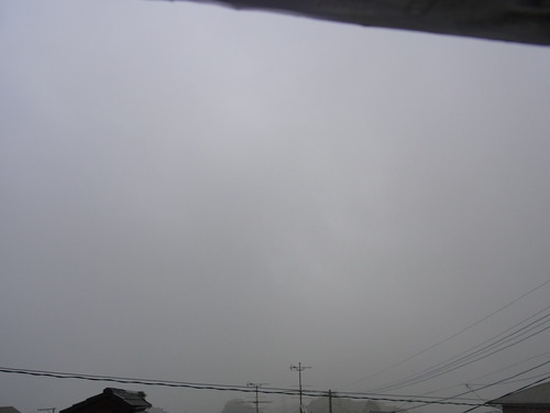 桜島と空の写真