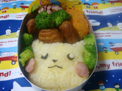 キャラ弁**ピカチュー**