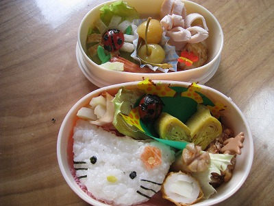 キティちゃん弁当??