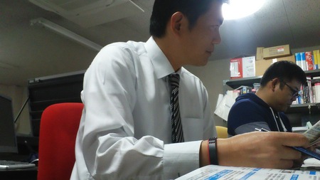 作業は進み。