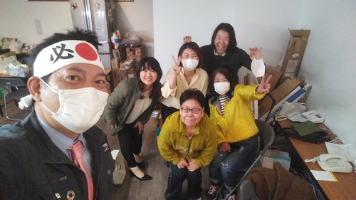 最終日・・・市議選。