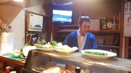 最後の夜・・・かす里。 最後の夜・・・かす里。