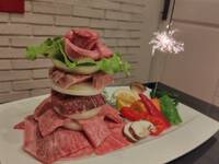復活!　肉ケーキ