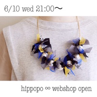 webshop ∞ 6/10 21:00〜 open