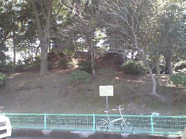 射場山跡と煙硝倉