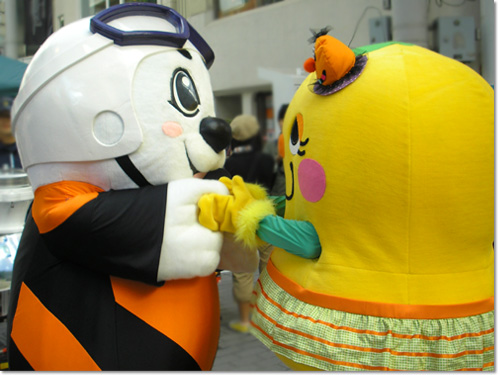 ゆるキャラ祭りは楽しいな~~~♪